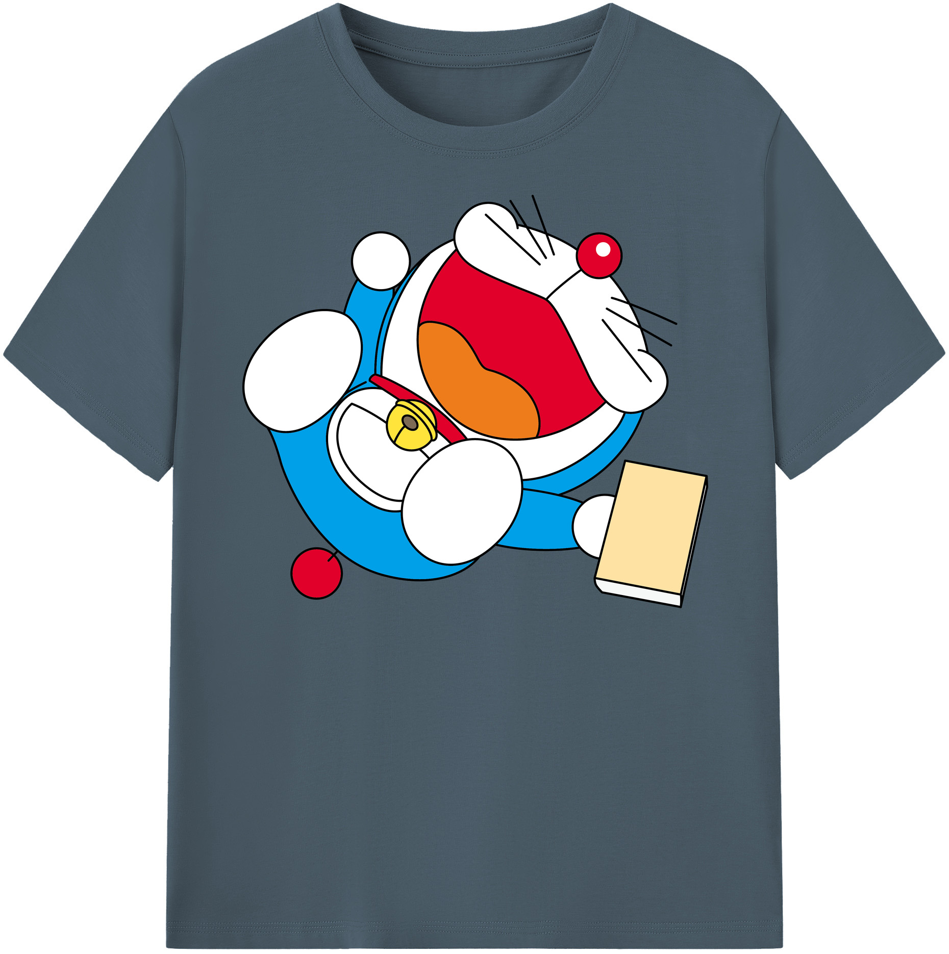 （画像用） ドラえもん Doraemon 綿100％半袖Tシャツ（フロントプリント）